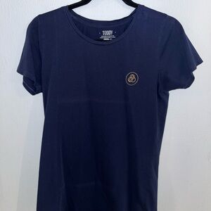 Toddy Navy Women's Short Sleeve Tee